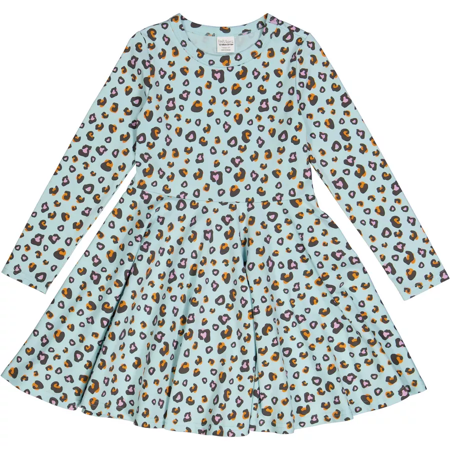Fred's World Langarmkleid AquaTangerinePastel