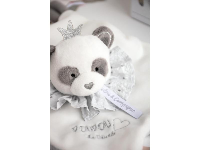 DouDou et compagnie Geschenkset Panda 20cm Geschenkset Panda