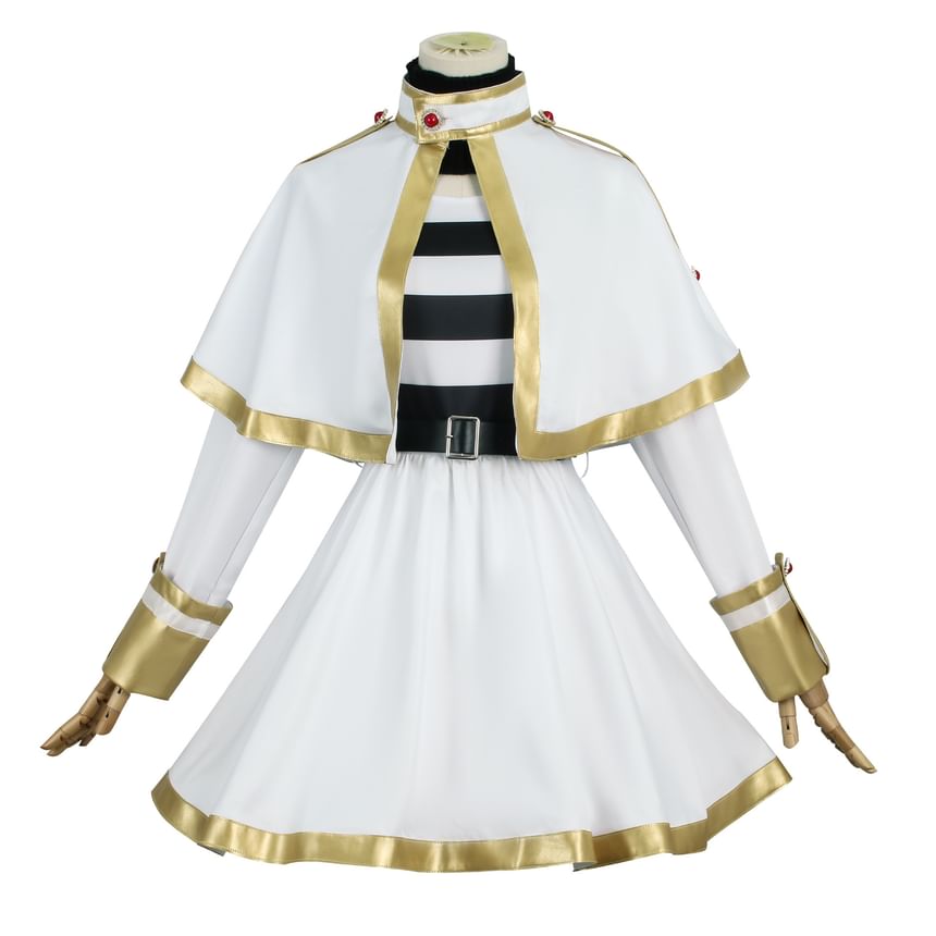 Feravin - Frieren: Beyond Journey's End Frieren Cosplay Pruik / Kostuumset