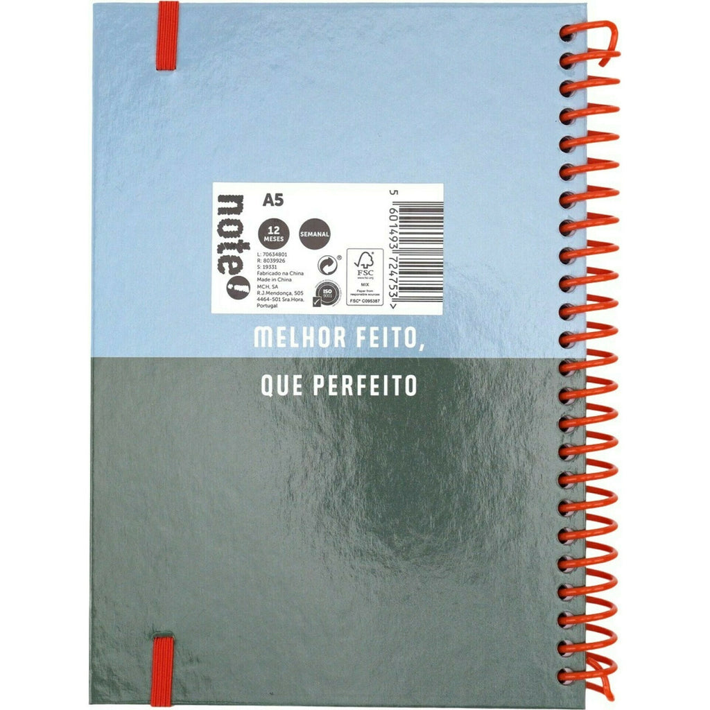 Agenda Esp A5 2025 Semanal Graphic Note!