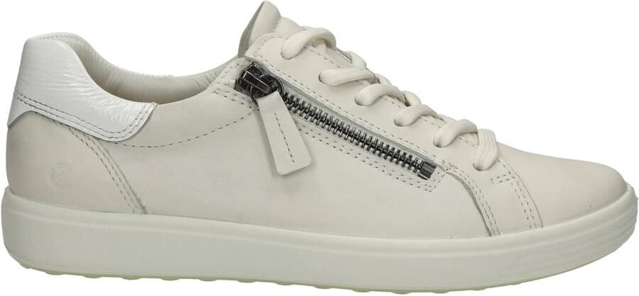 ECCO SOFT 7 W Dames Veterschoenen Wit
