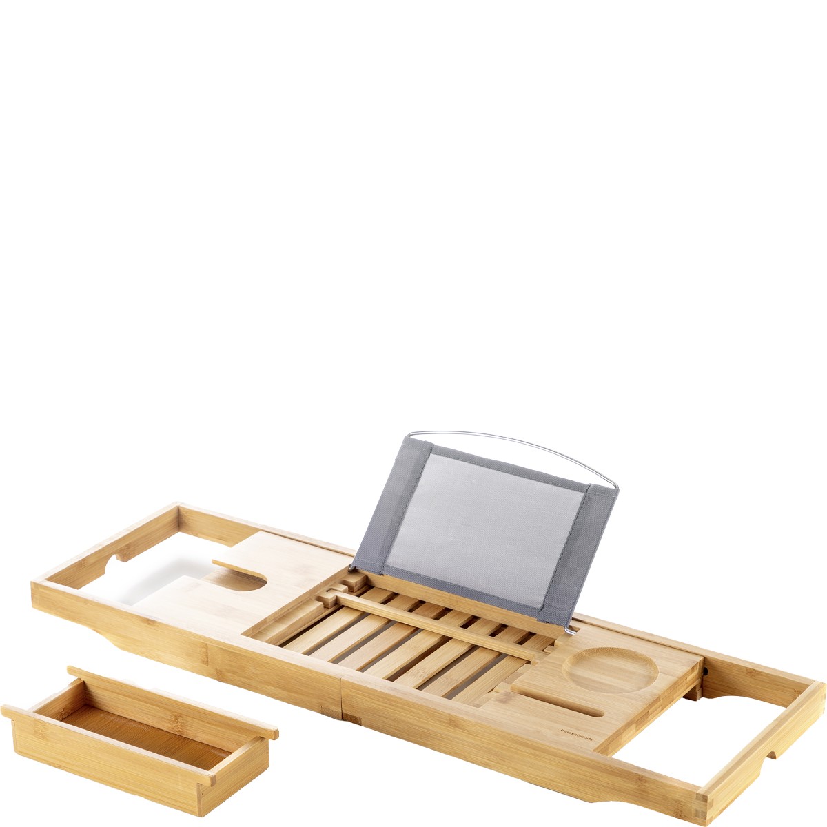Plateau de baignoire extensible - Bambou