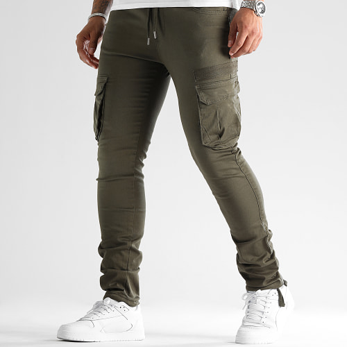 Pantalon Cargo 2545 Vert Kaki