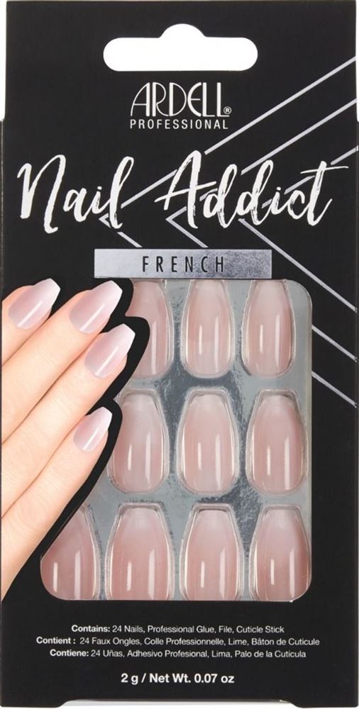 ARDELL Nail Addict French<br>28 Stück, Fade