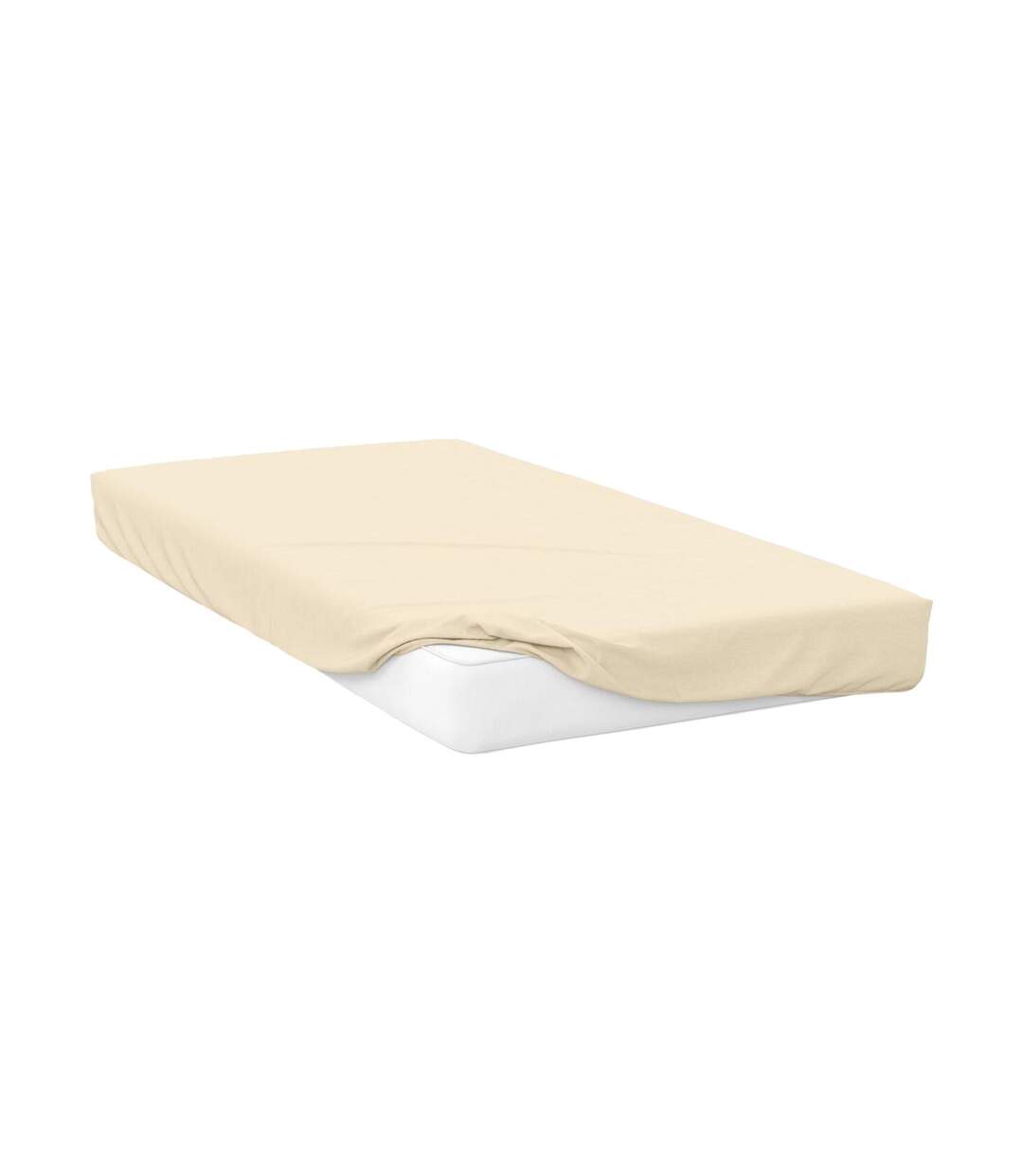Belledorm - Drap-housse JERSEY (Beige) - UTBM151