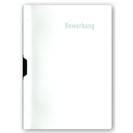 Idena 547038 Bewerbungsmappe 5er Packung, weiß