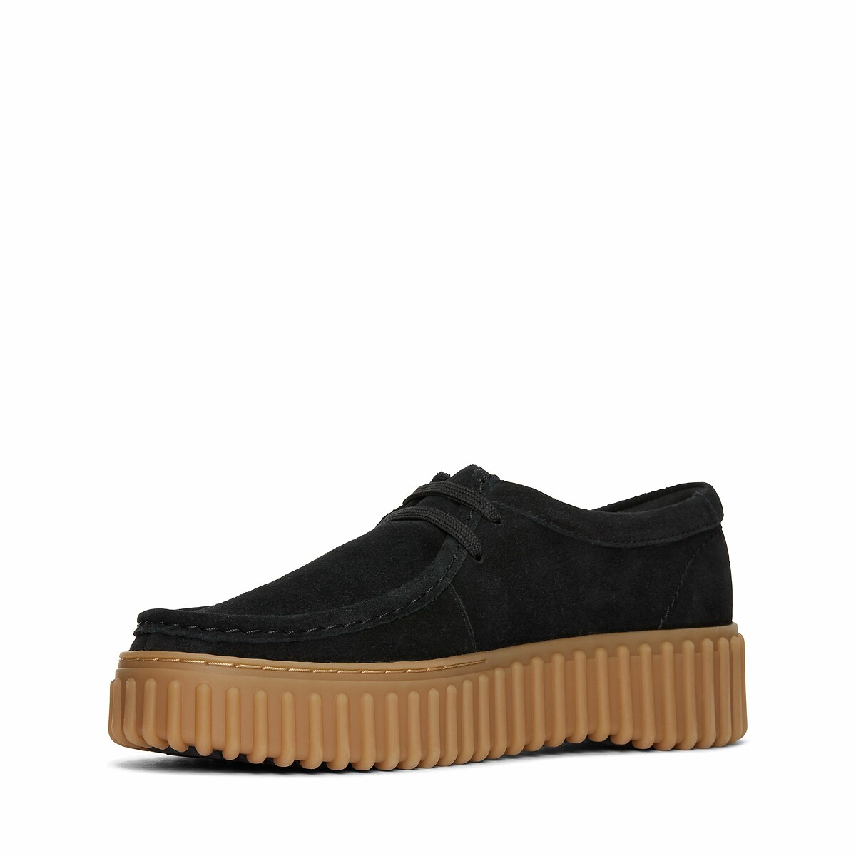 CLARKS<br>Derbies em couro camurça Torhill