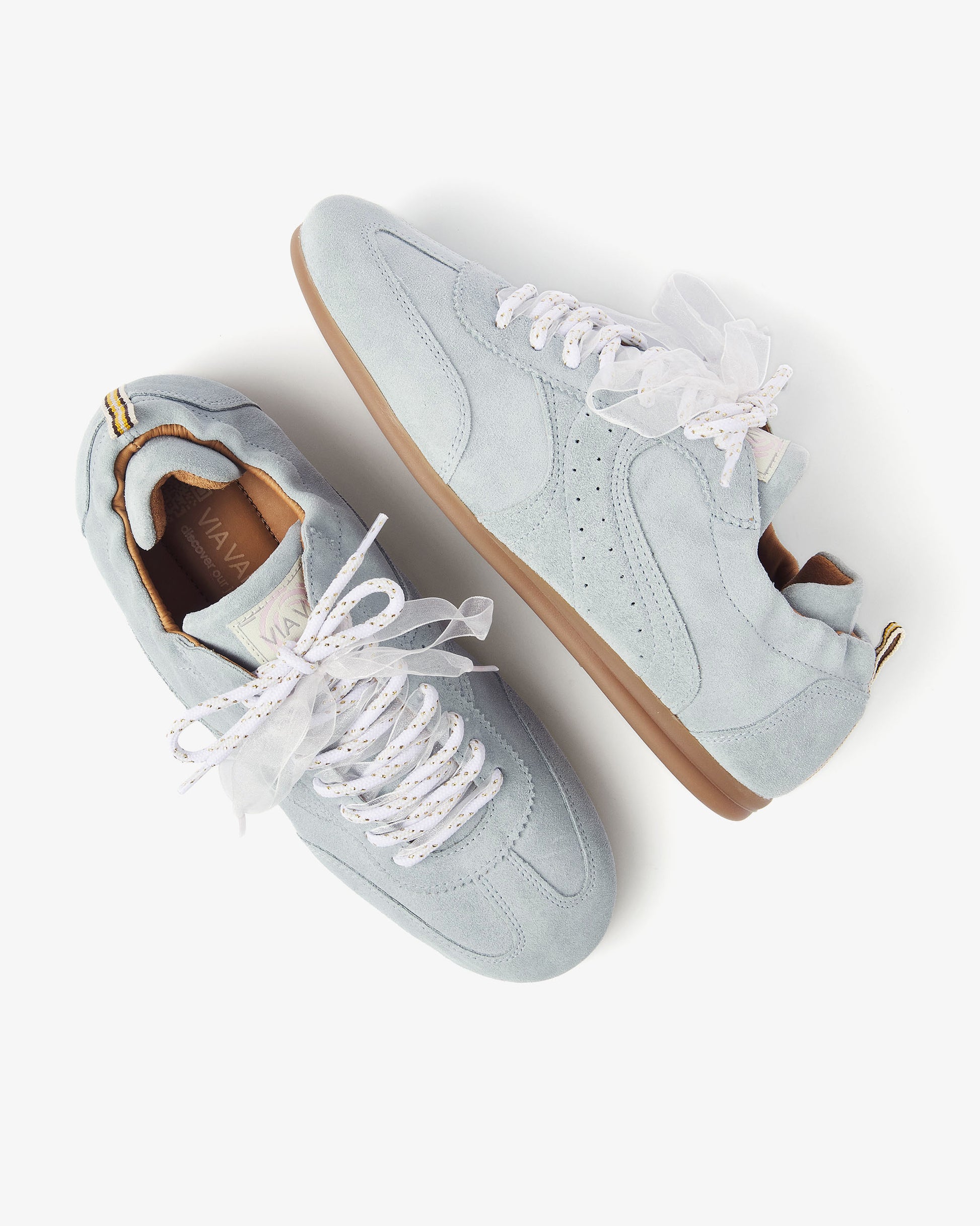 VIA VAI blauwe dames sneakers June Haylee