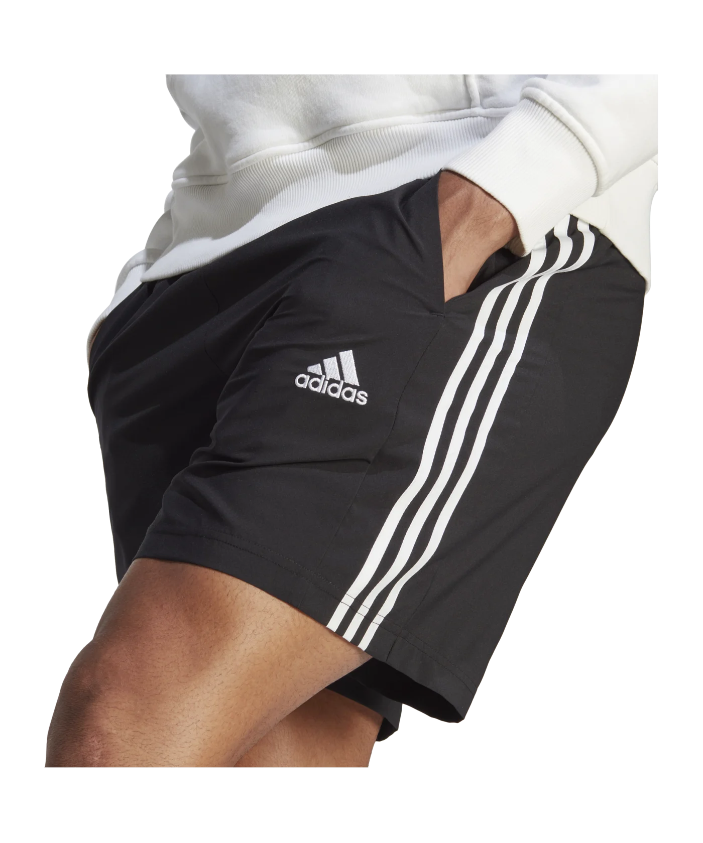 adidas 3S Chelsea Short Schwarz Weiss