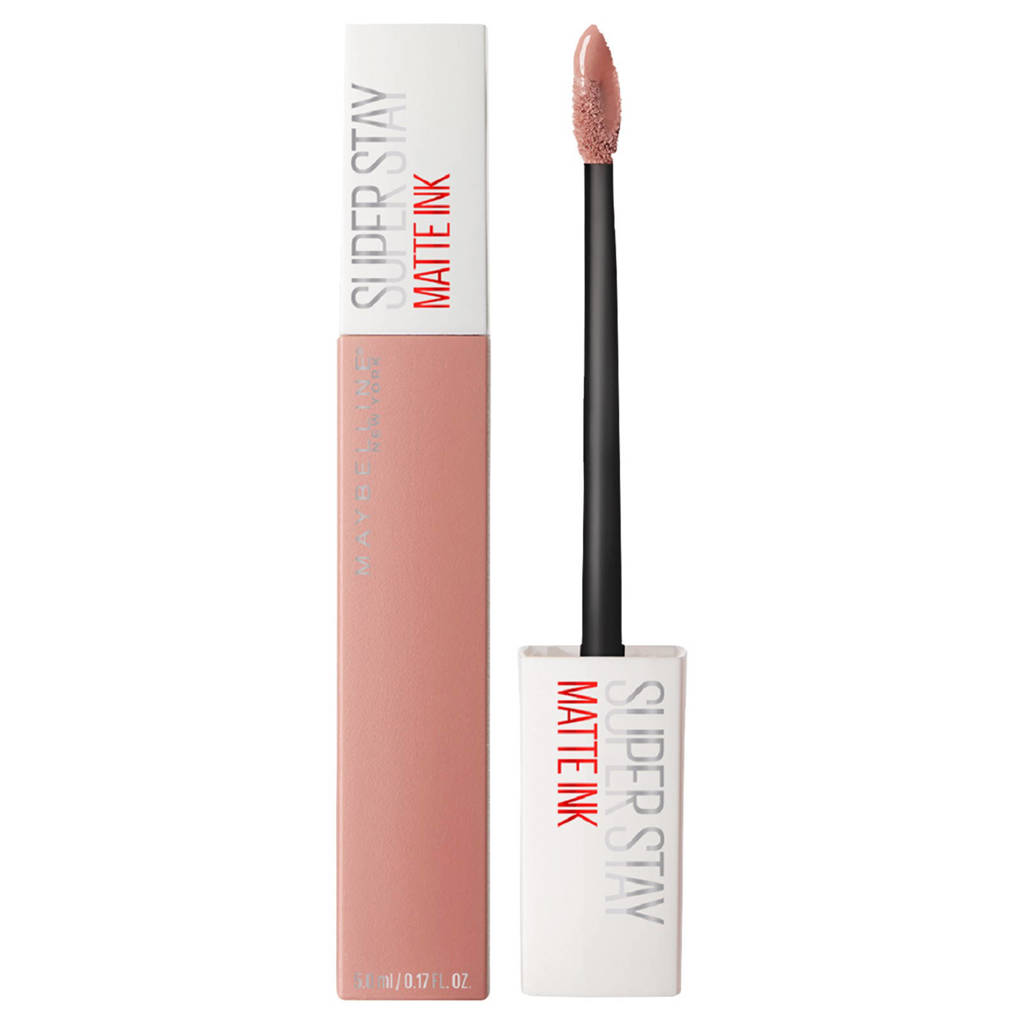 Een lippenstift die goed vasthoudt en niet droogtSuperStay Matte Ink lippenstift – 5 Loyalist