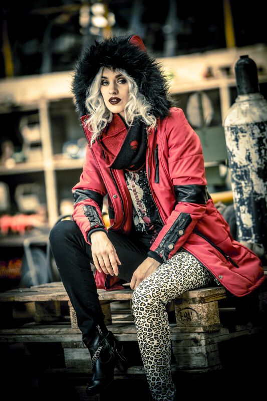 So Damn Obvious | Rock Rebel by EMP Veste d'hiver