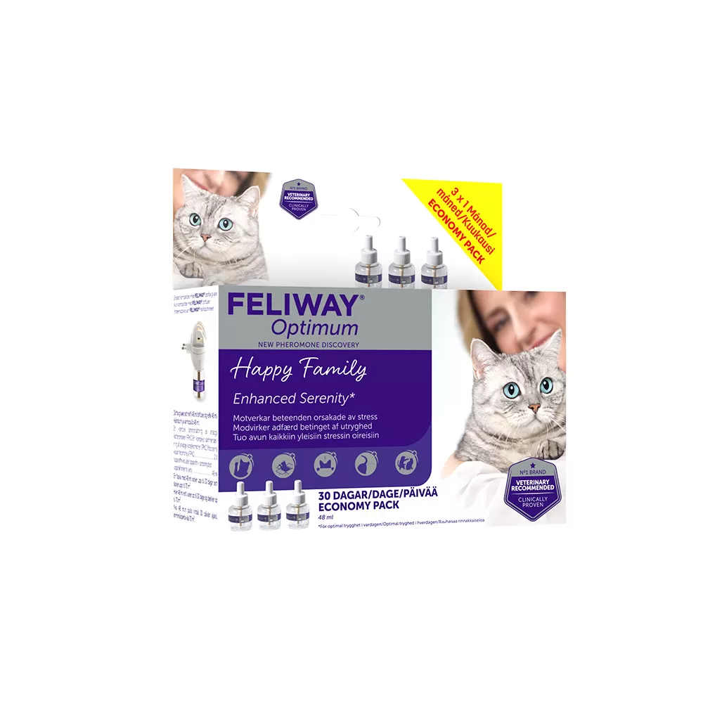 Feliway Optimum Refill, pakketilbud - 3 stk
