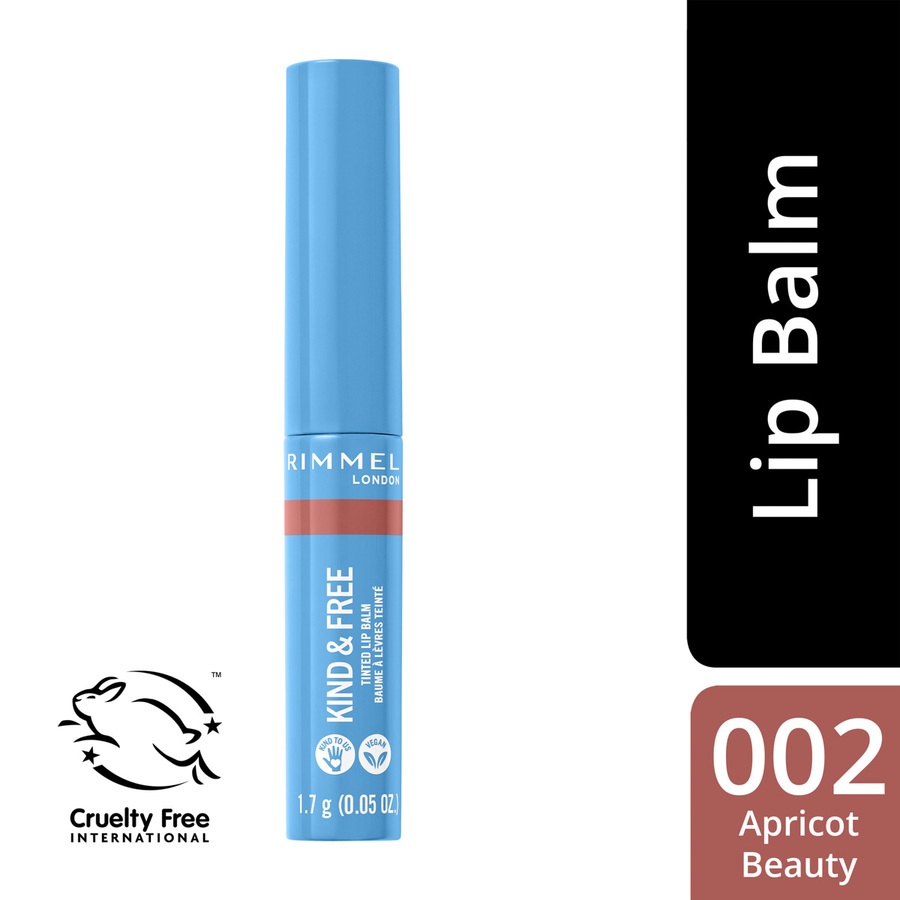 Rimmel London Kind & Free Tinted Lip Balm 002 Apricot Beauty 4g