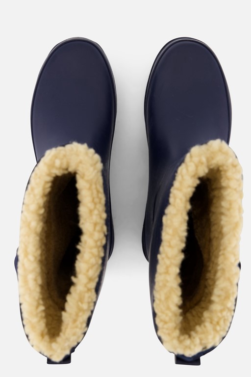 XQ Footwear Regenlaarzen blauw Rubber