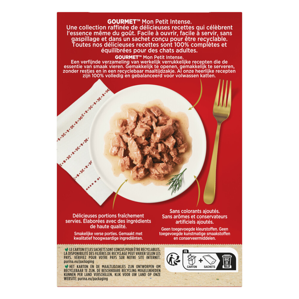 Gourmet Mon Petit Gevogelte6 x 50 gr