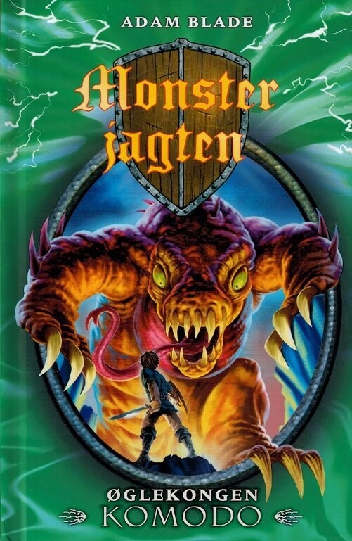 Monsterjagten 31 - Øglekongen Komodo - Adam Blade - Bog