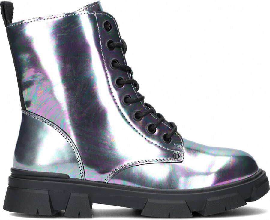 Bullboxer Aaf504 Veterboots Laarzen Met Veters Meisjes Multi