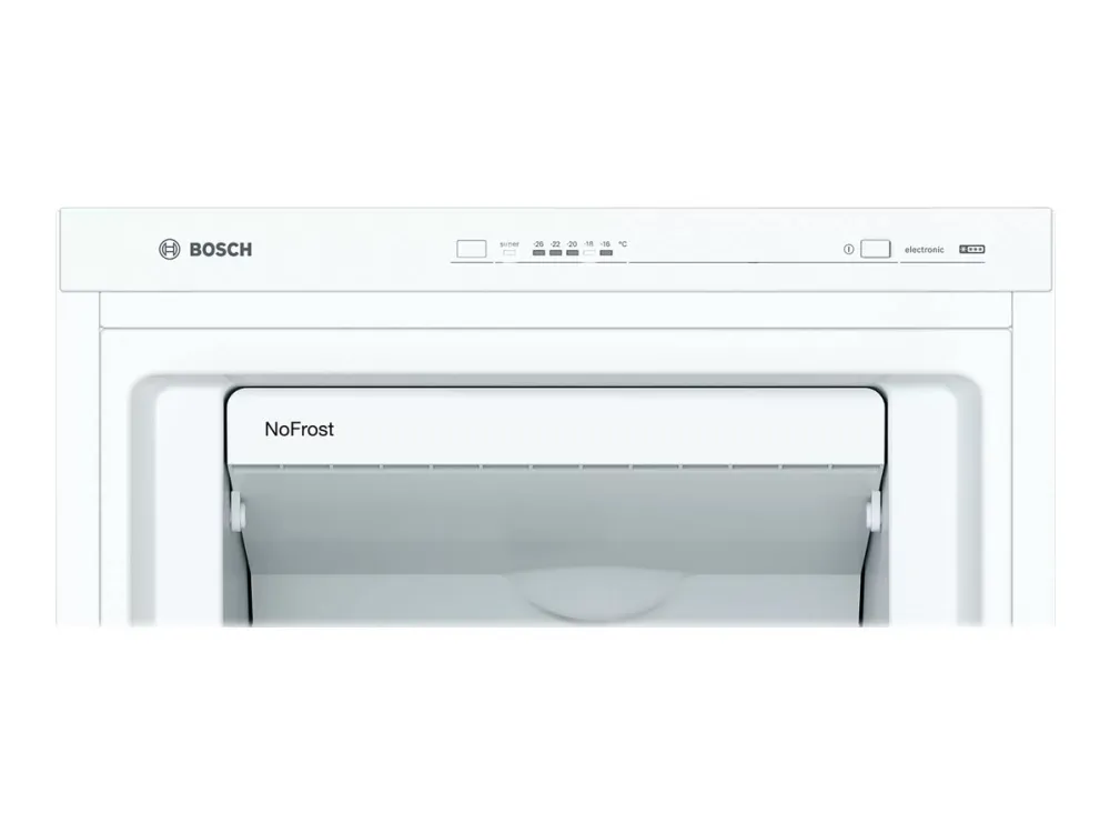 Bosch Serie | 4 GSN33VWEP - Fryser - stående - bredde: 60 cm - dybde: 65 cm - højde: 176 cm - 225 liter - Klasse E - hvid