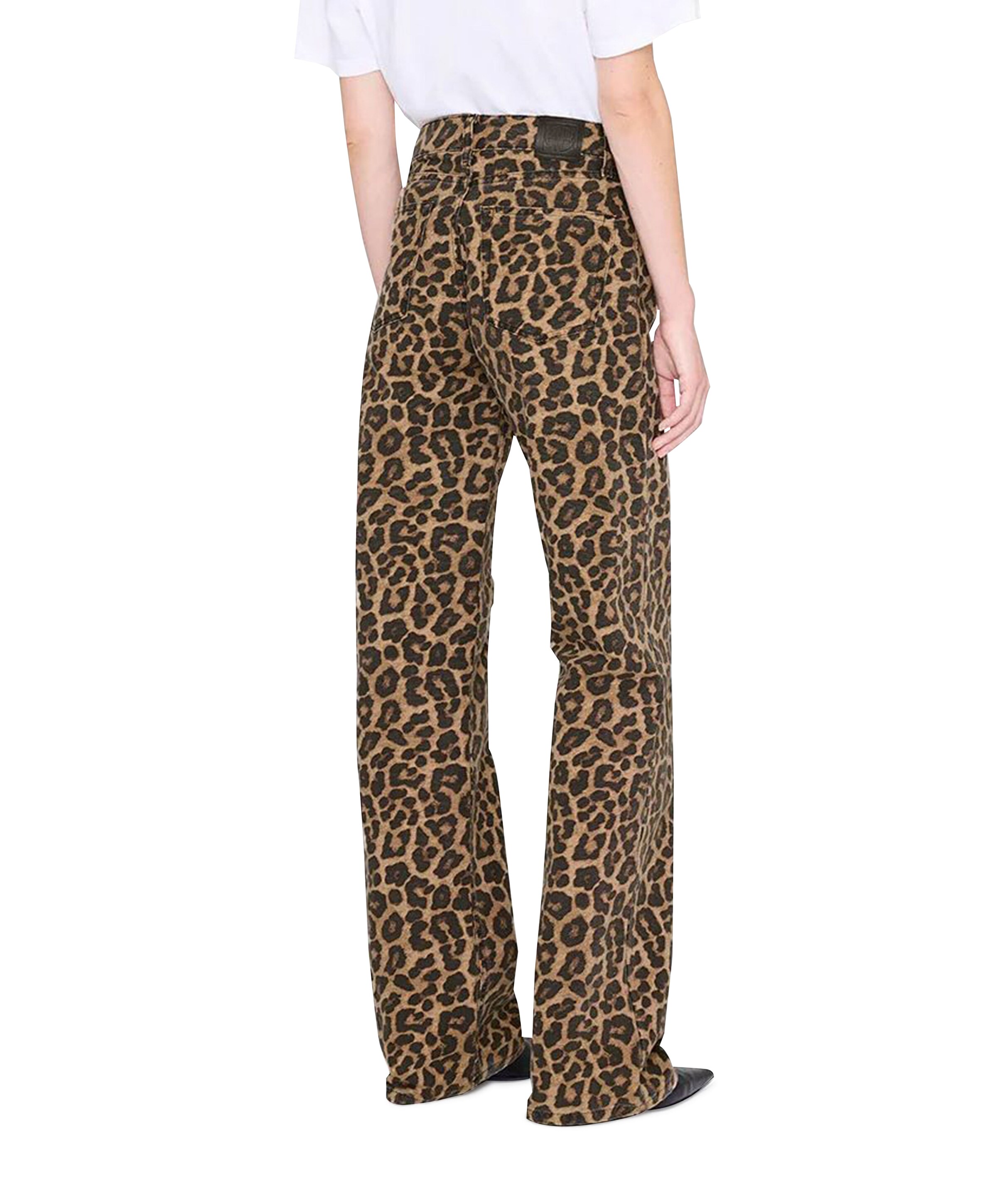 Anine Bing Hugh jean dames jeans bruin