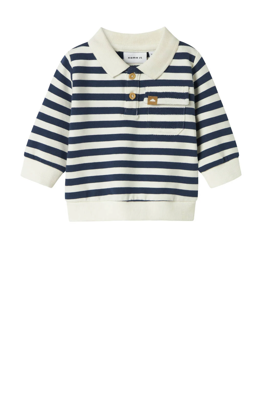 NAME IT BABY sweater blauw