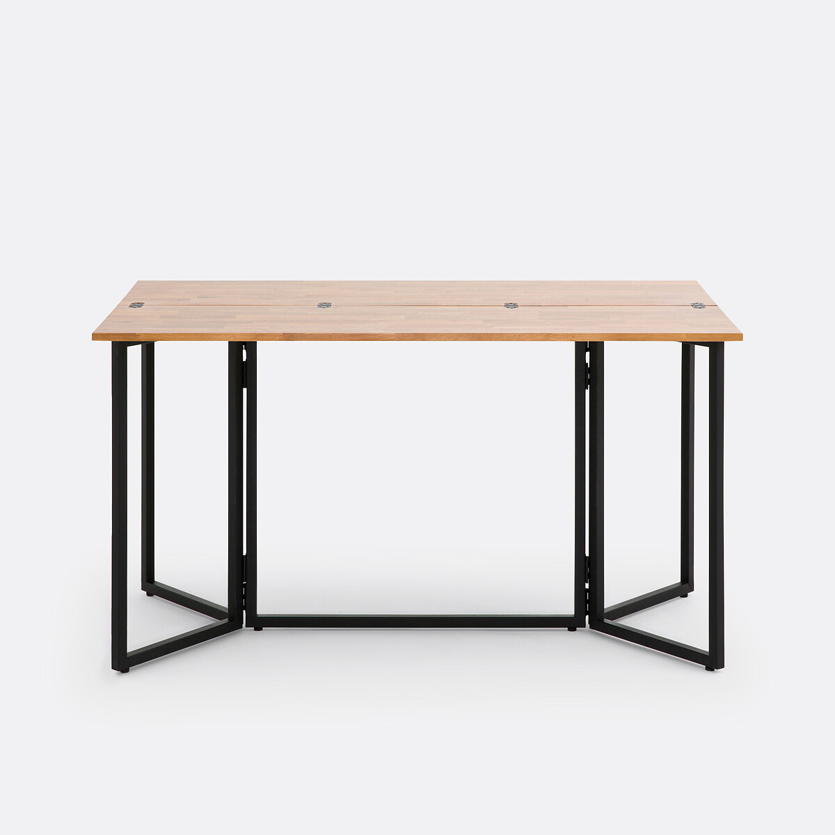 LA REDOUTE INTERIEURS<br>Mesa de consola dobrável para 4 pessoas em carvalho, Hiba