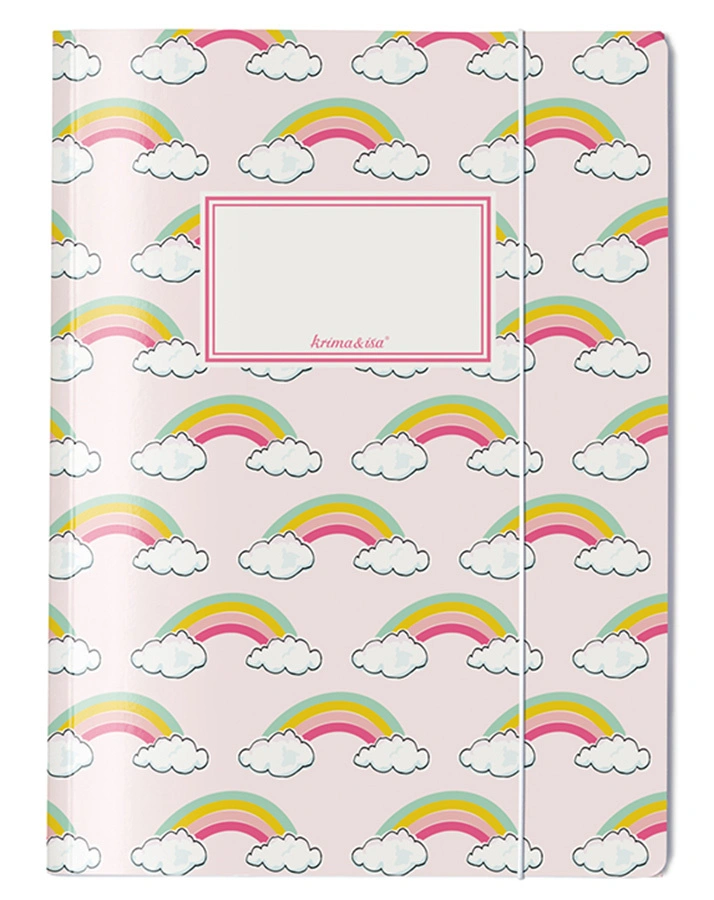 Sammelmappe REGENBOGEN (A4) in bunt