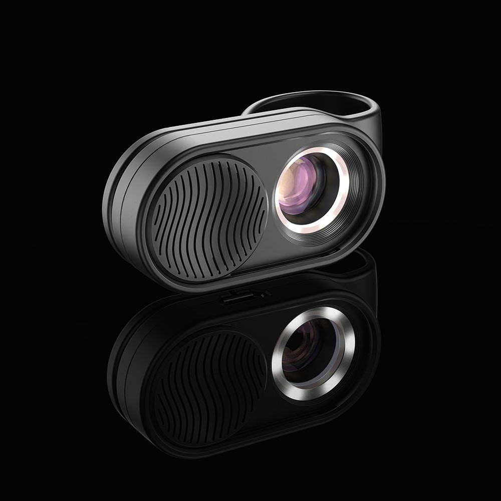 Universal Smartphone Kamera Mikroskop 100-fache Vergrösserung   LED Beleuchtung