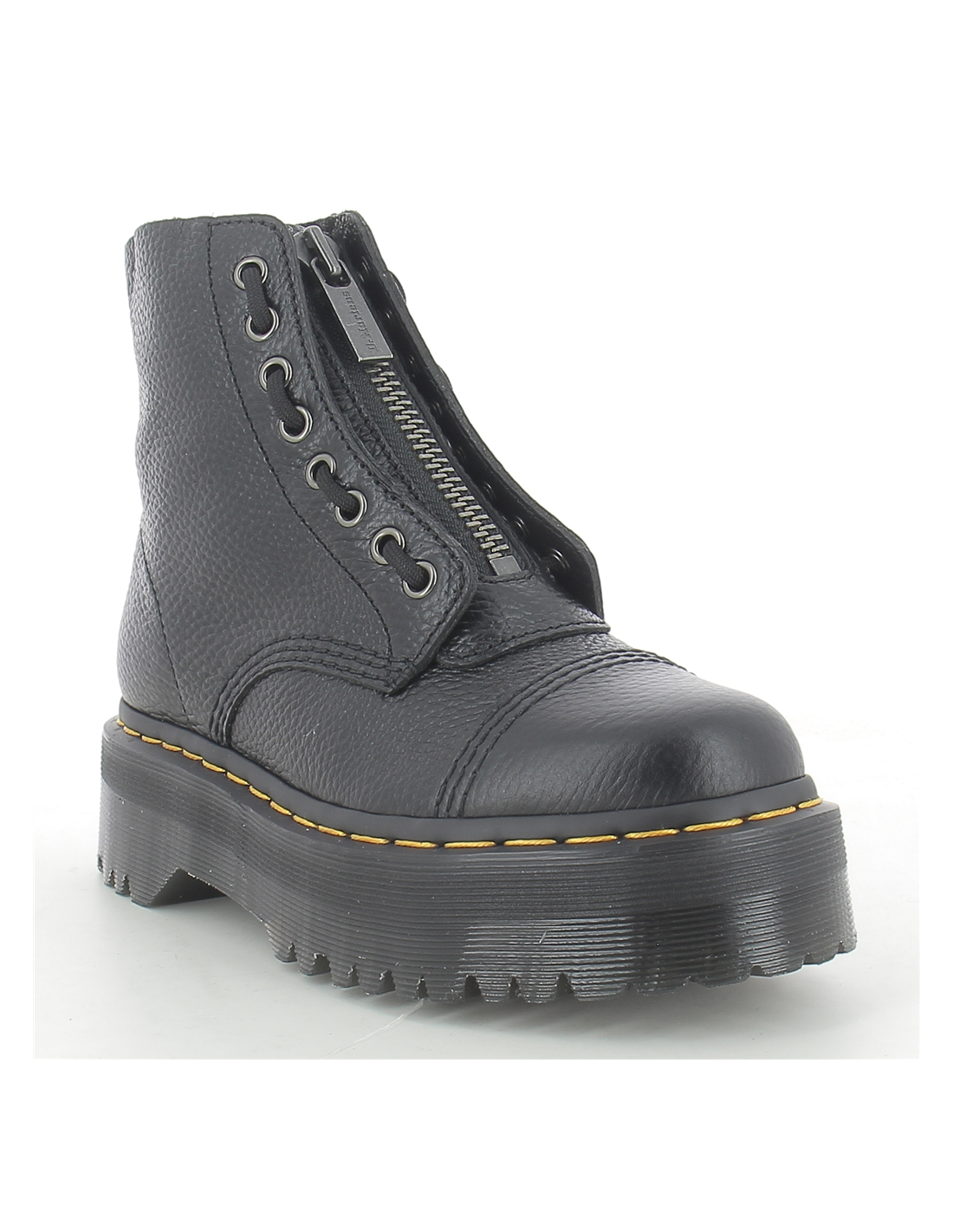 dr martens sinclair black milled nappa