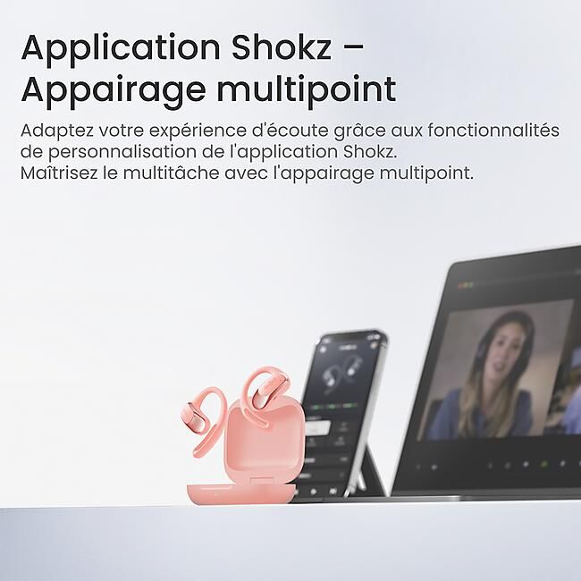 SHOKZ - ECOUTEURS BLUETOOTH OPENFIT AIR
