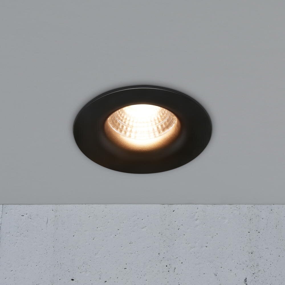 LED inbouwspot Starke in zwart 6.1W 450lm