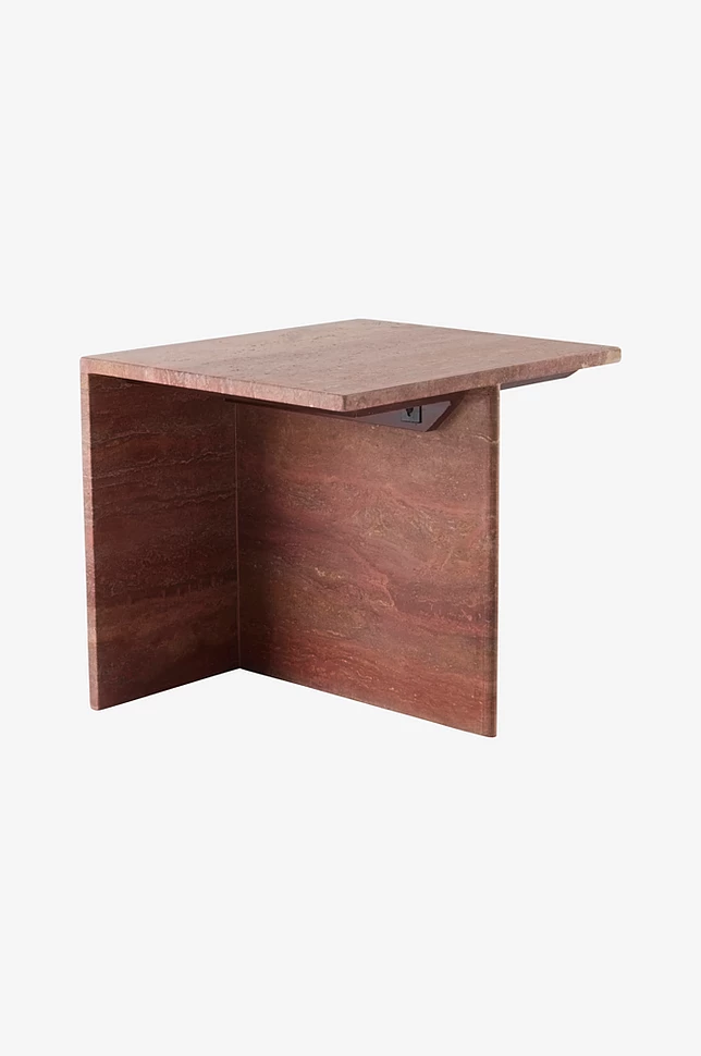 MELETO sidebord travertin 40x45 cm