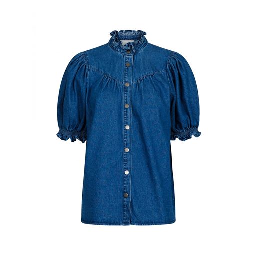 Neo Noir Avalon Denim Skjorte, Blue, 36