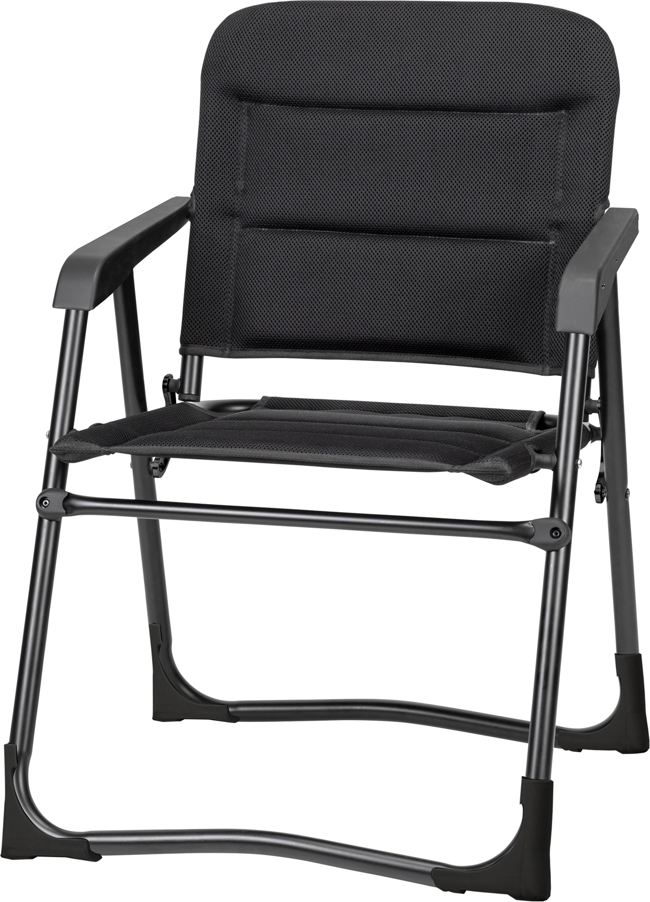 Brunner Aravel Vanchair Klappstuhl / Campingstuhl schwarz