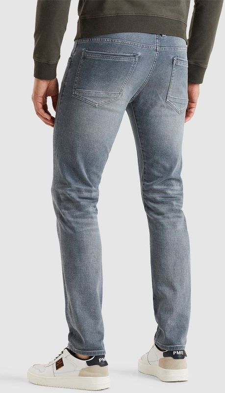 PME Legend - Tailwheel - Jeans - Grijs - Stone Wash - 77% Katoen