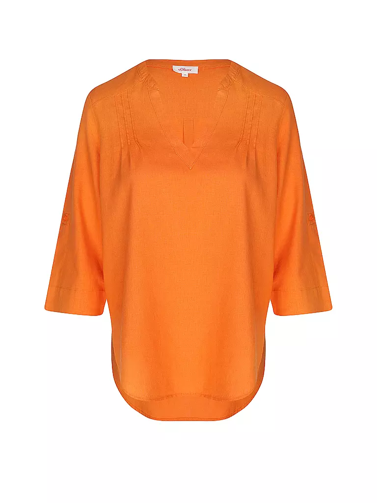 S.OLIVER Blusenshirt  orange