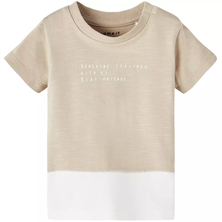 name it T-Shirt Nbnholle Humus