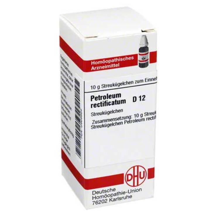 DHU Petroleum rectificatum D 12 Globuli, 10 g
