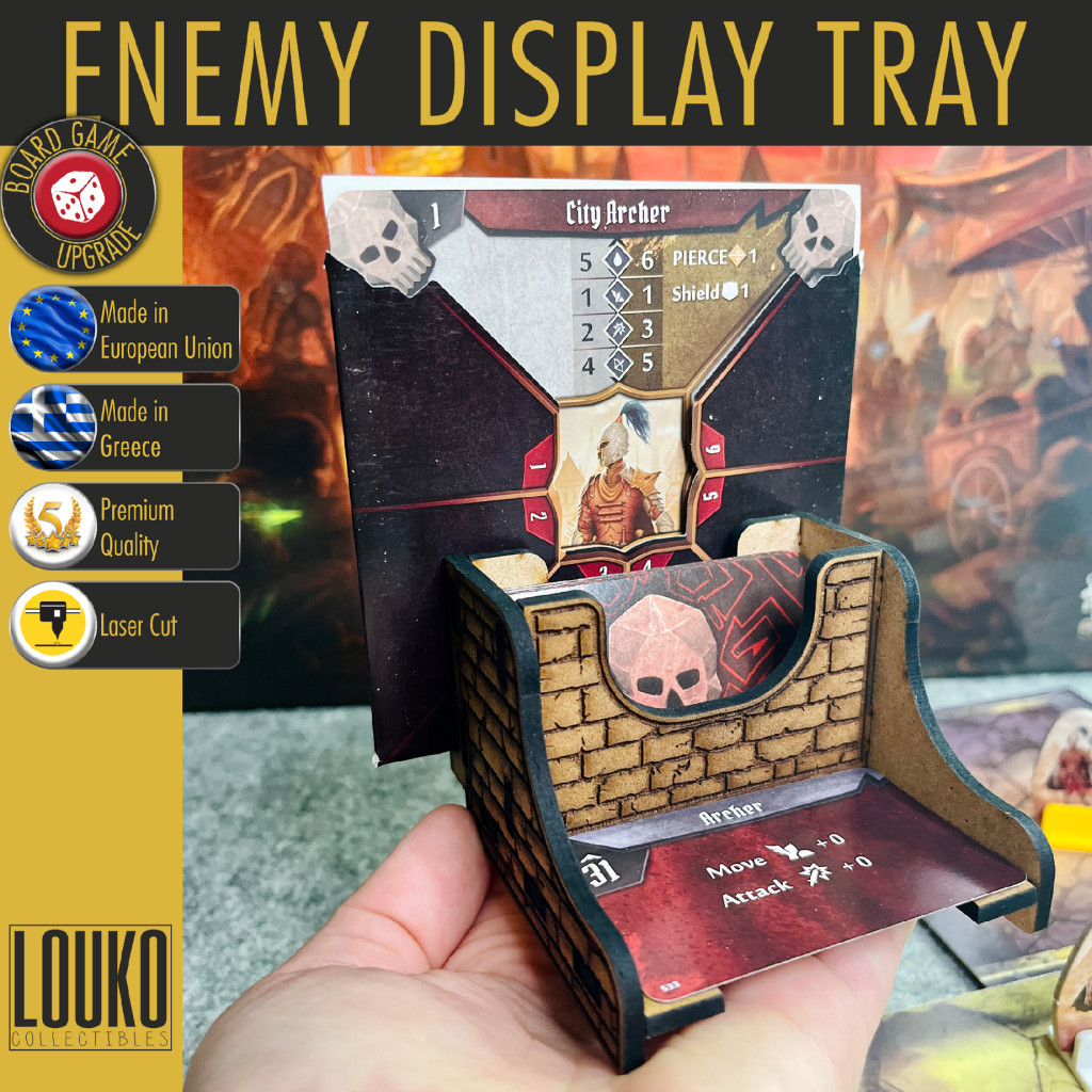 Support de Deck Monstre pour Gloomhaven/Frosthaven