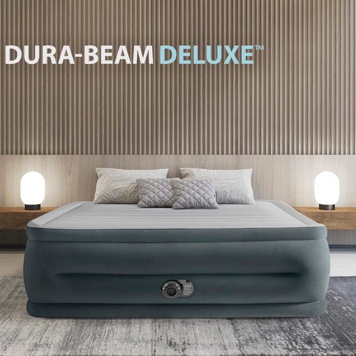 Colchón Hinchável Intex Dura-beam Deluxe Comfort-plush 152x203x56 Cm