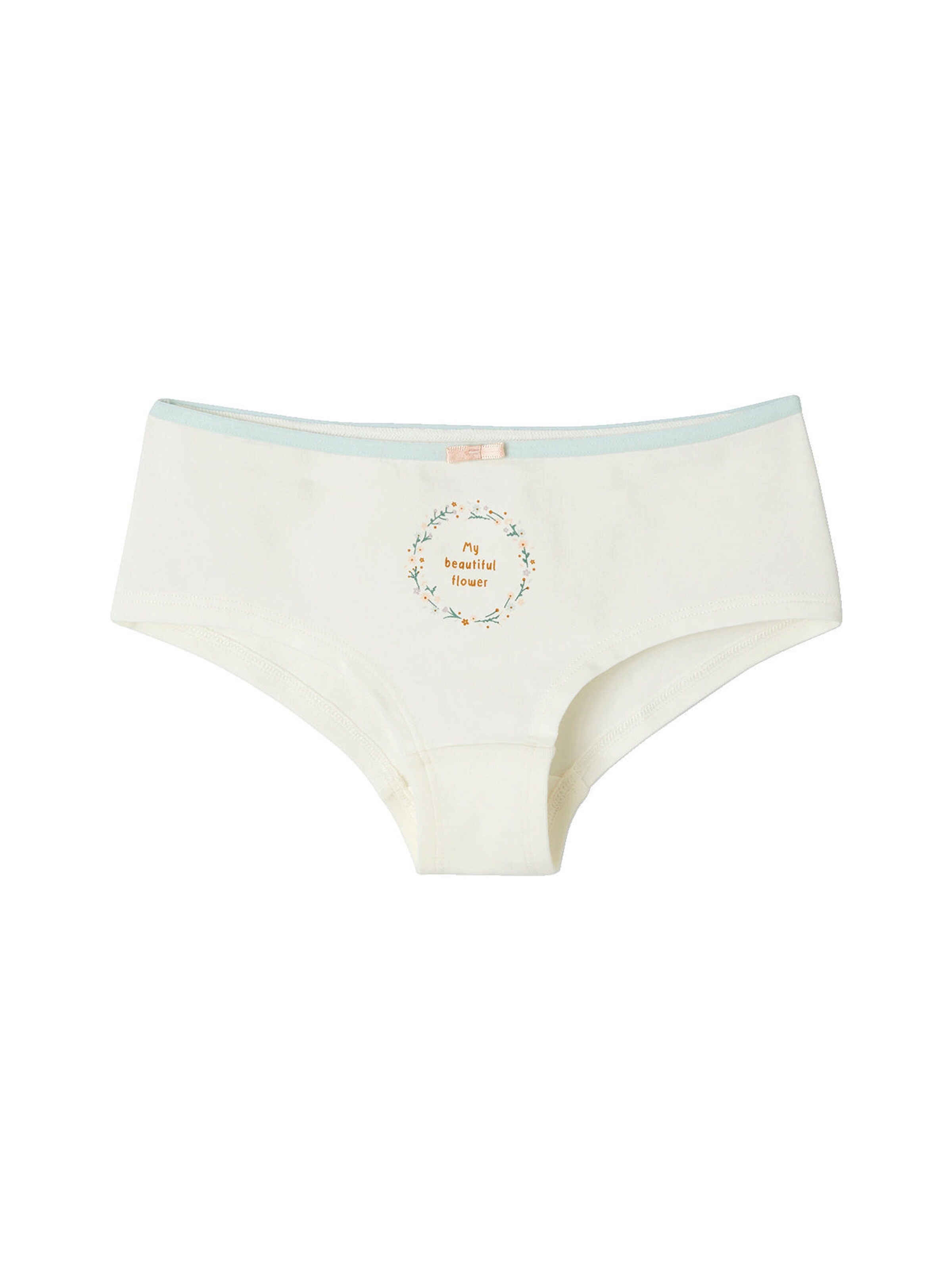 Vertbaudet 5er-Pack Mädchen Shortys, Blumen pudrig rosa
