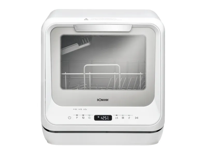 Bomann TSG 5701 - Bordpvaskemaskine - bredde: 42 cm - dybde: 43.5 cm - højde: 43.5 cm - hvid