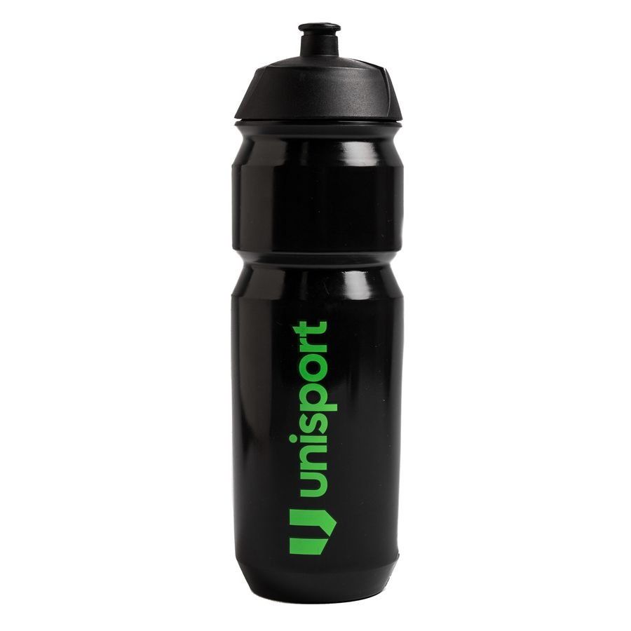 Unisport Bio Bouteille 750 ml - Noir/Vert/Blanc