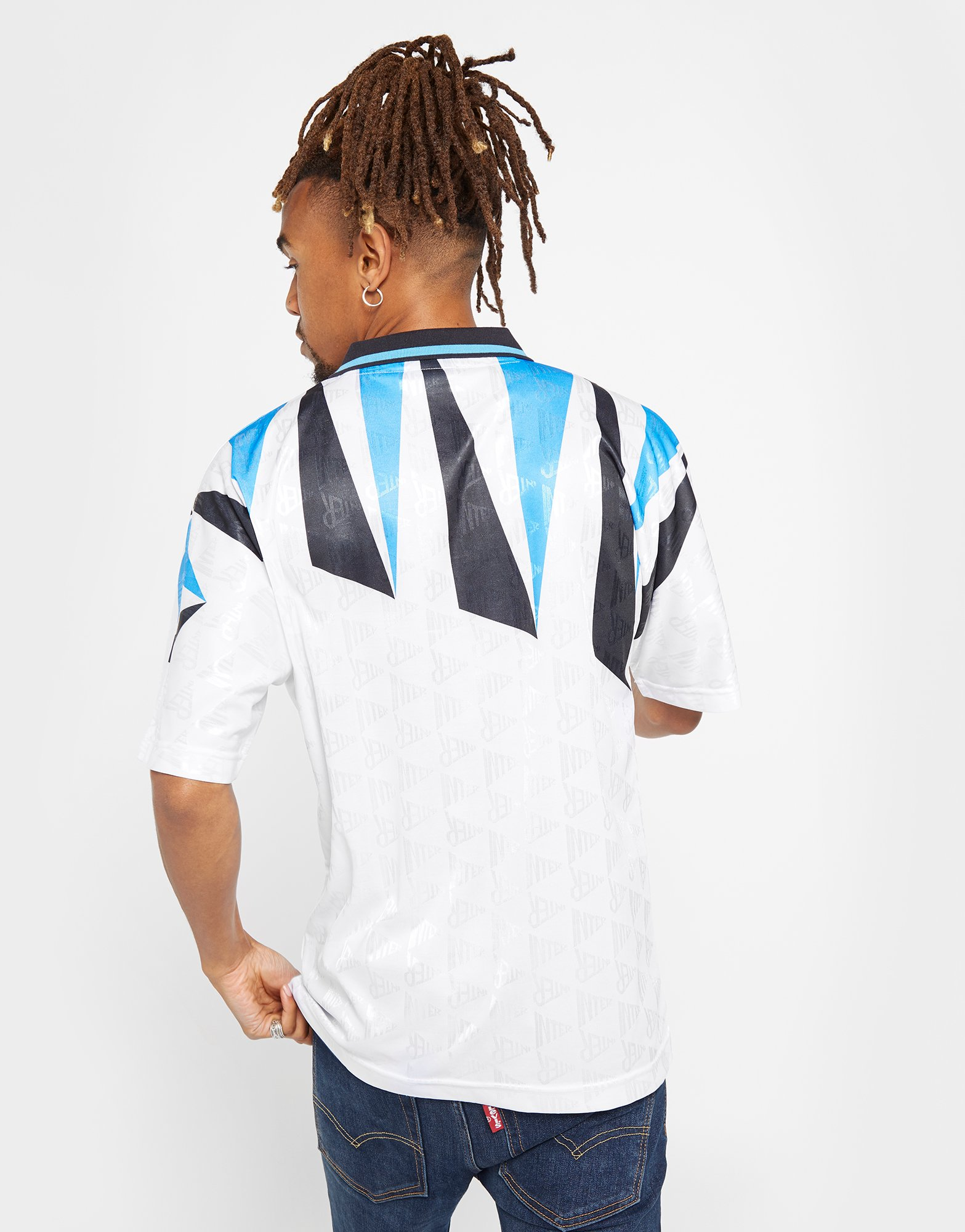 Score Draw Maillot Extérieur Inter Milan 1992 Homme