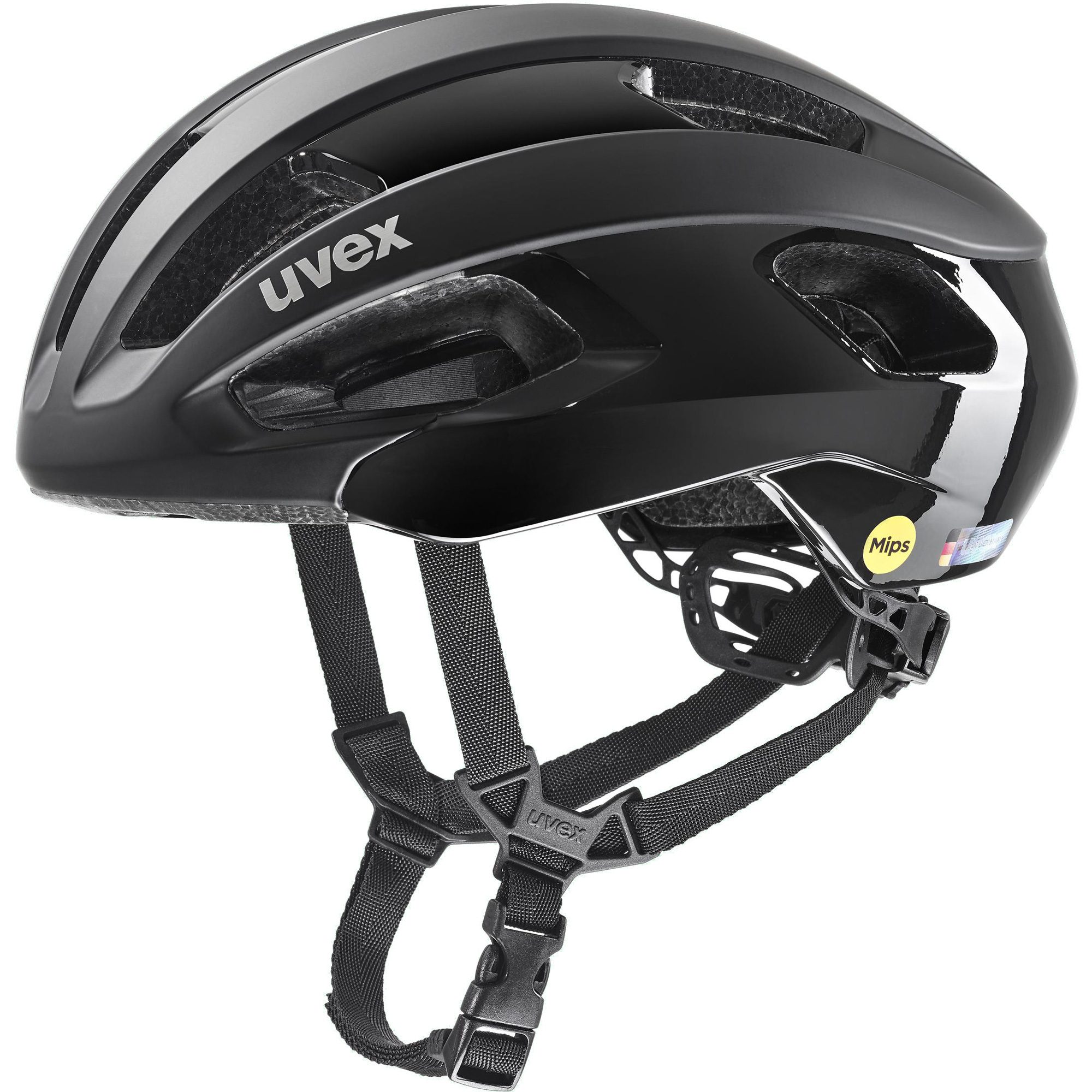 Uvex rise pro MIPS Rennradhelm mattschwarz