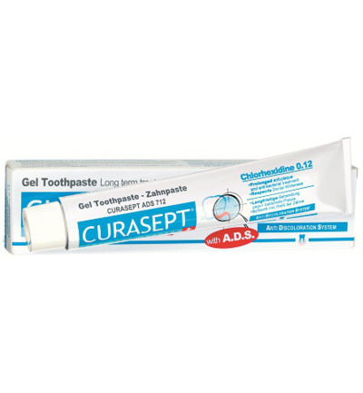 Curasept ADS Gel-tandpasta – 0,12% chloorhexidine (75 ml)