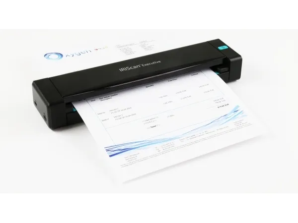 IRIS IRIScan Executive 4 - Scanner med papirfødning - Dual CIS - Duplex - 216 x 813 mm - 600 dpi x 600 dpi - op til 100 scanninger pr. dag - USB 2.0