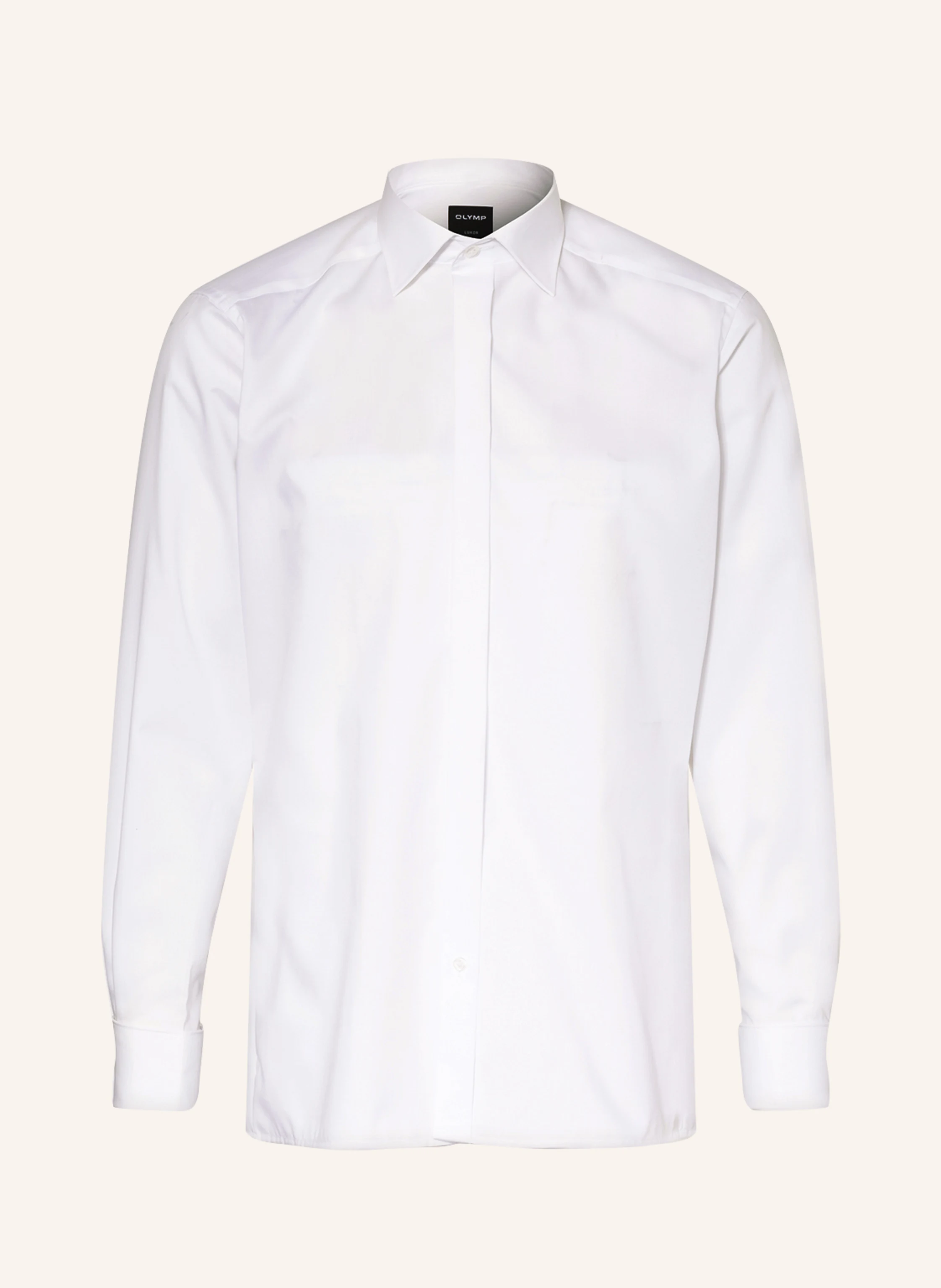 OLYMP Smoking-Hemd Luxor modern fit mit Umschlagmanschette