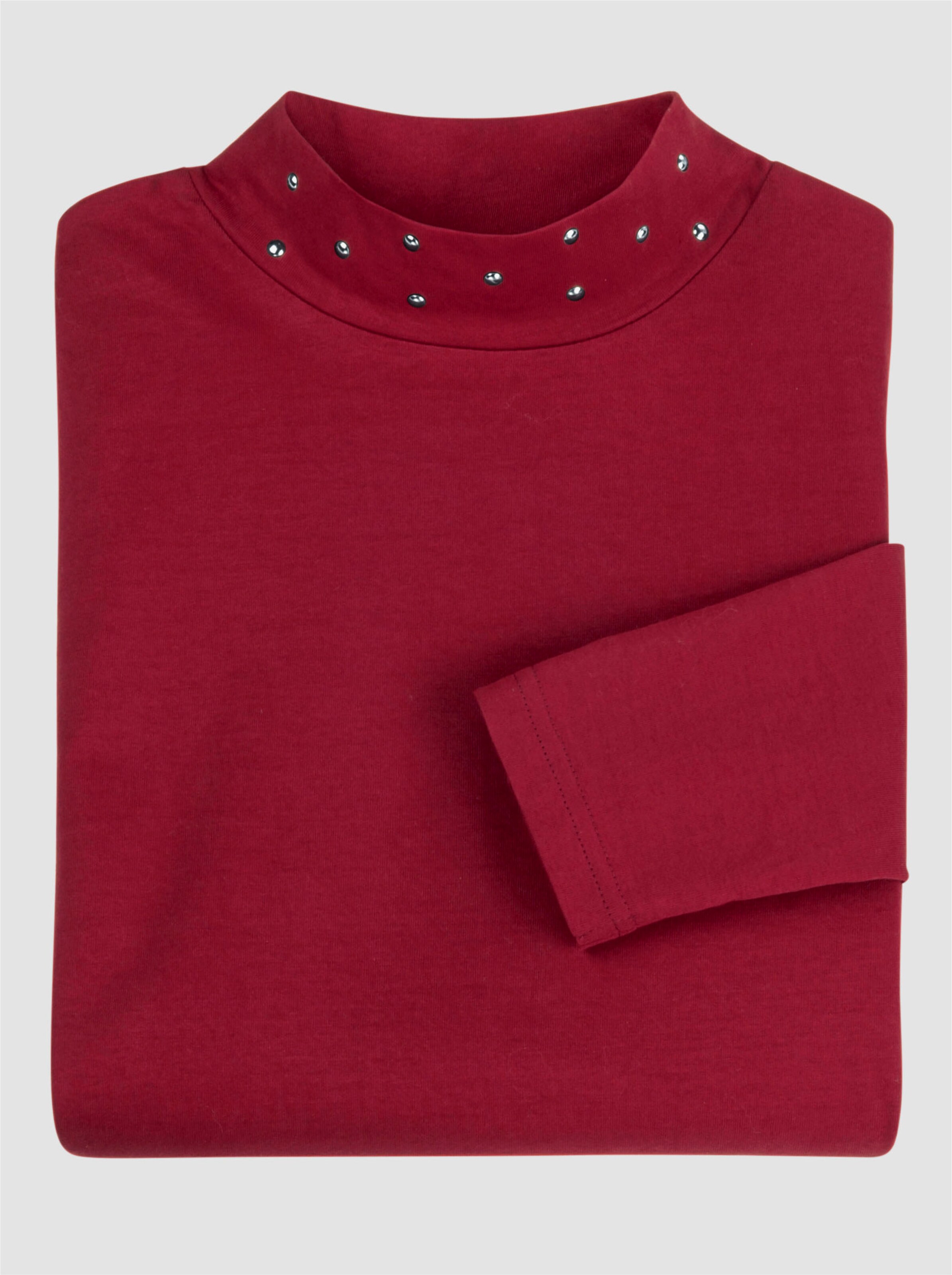 Stehkragenshirt