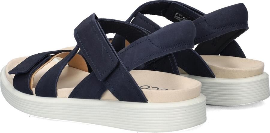 ECCO SOFT SANDAL W Dames Sandalen Blauw