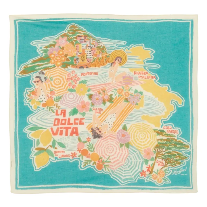 Hartford Foulard Souvenir | Bleu